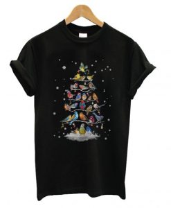 Birds-Christmas-tree-T-shirt-510x568