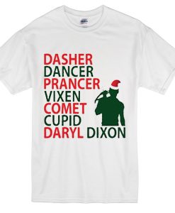 Daryl-dixon-christmas-unisex-T-shirt