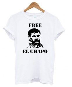 Free-El-Chapo-Guzman-Sketch-Silhouette-Funny-T-shirt-719x800