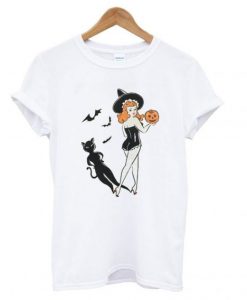 Halloween-Vintage-Redhead-Pin-Up-Witch-T-shirt-510x568