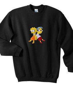 Lisa-Simpson-and-Milhouse-Cute-Sweatshirt