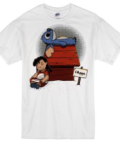 Stitch-Snoopy-parody-T-shirt