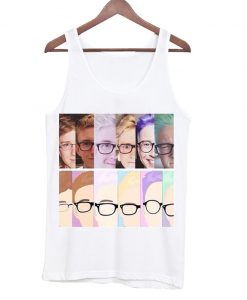 Tyler-Oakley-Hair-and-Glasses-Tank-top