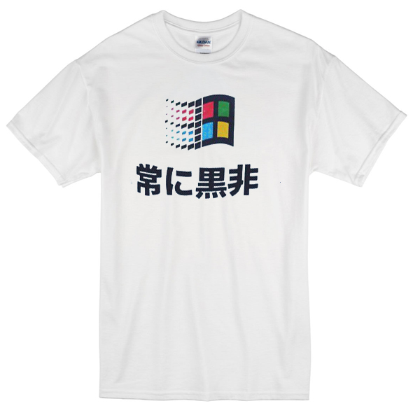 Windows-Chinese-T-shirt