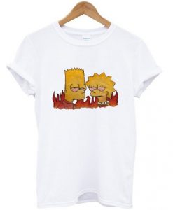 mom-and-son-simpsons-T-shirt-510x598