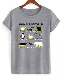 Animals-Of-The-World-T-Shirt-510x598
