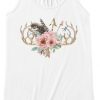 Antlers-and-flowers-tank-top