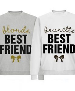 Blonde-and-brunette-best-friend-Sweatshirt