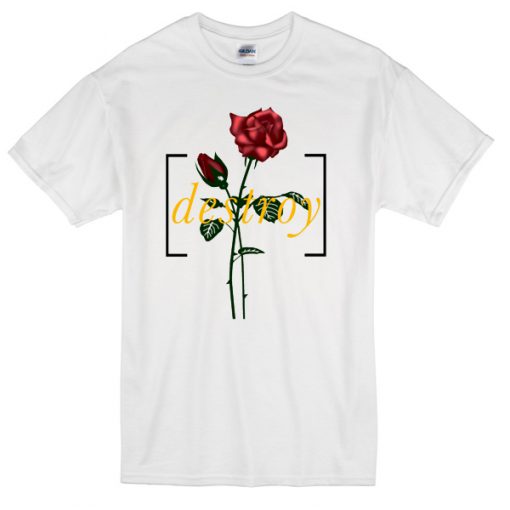 Destroy-Red-Rose-T-shirt-510x510