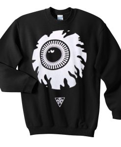 Eyeball-Anime-black-Sweatshirt