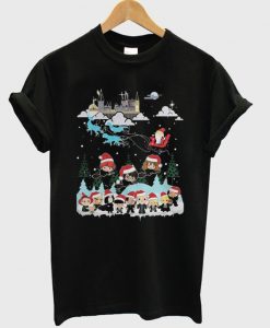 Harry-Potter-and-Santa-Claus-Christmas-T-Shirt