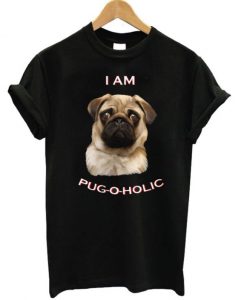 I-Am-Pug-O-Holic-Unisex-T-shirt-600x704