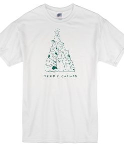 Merry-Catmas-Tree-T-Shirt