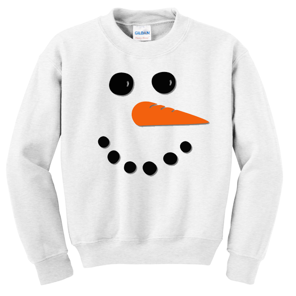 Snowman-Face-Sweatshirt