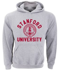 Stanford-University-Logo-Grey-Hoodie