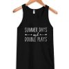 Summer-days-And-Double-Plays-tank-Top-510x598
