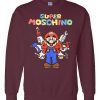 Super-Mario-Moschino-Maroon-Sweatshirt