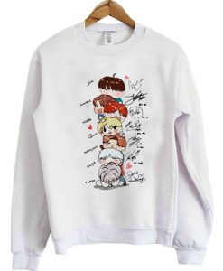 BTS-Chibi-Signatures-sweatshirt