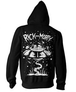 Rick-and-Morty-Spaceship-Adult-Zip-Up-back-hoodie