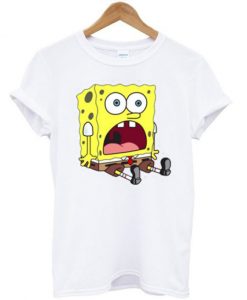 Surprised-Spongebob-Unisex-Tshirt-600x704