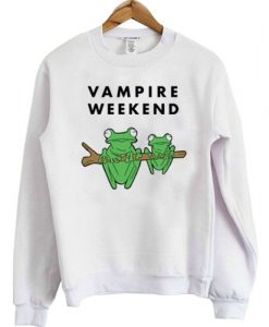 Vampire-Weekend-Frog-sweatshirt