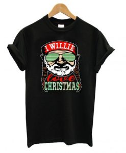 Willie-Nelson-I-willie-love-Christmas-T-shirt-510x568