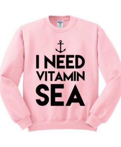 i-need-vitamin-sea-pink-Sweatshirt-510x510