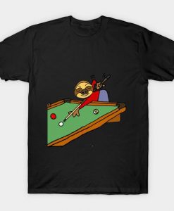 Funny-Sloth-Playing-Pool-T-Shirt-N12SR