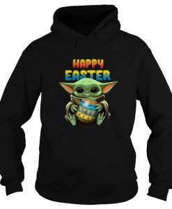 Baby Yoda hug Happy Easter Shirts