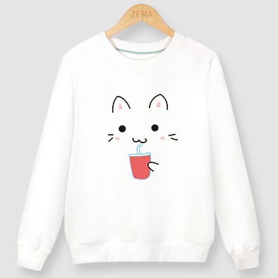 Cat-Drink-Sweatshirt