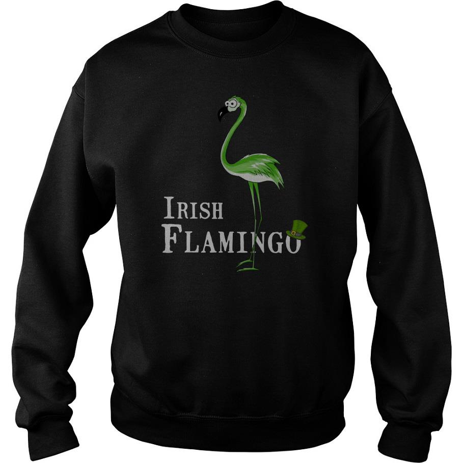 Irish Flamingo St Patrick's Day Shirt