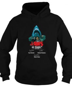 Jaws 45 Years Of 1975 2020 Signatures Shirt