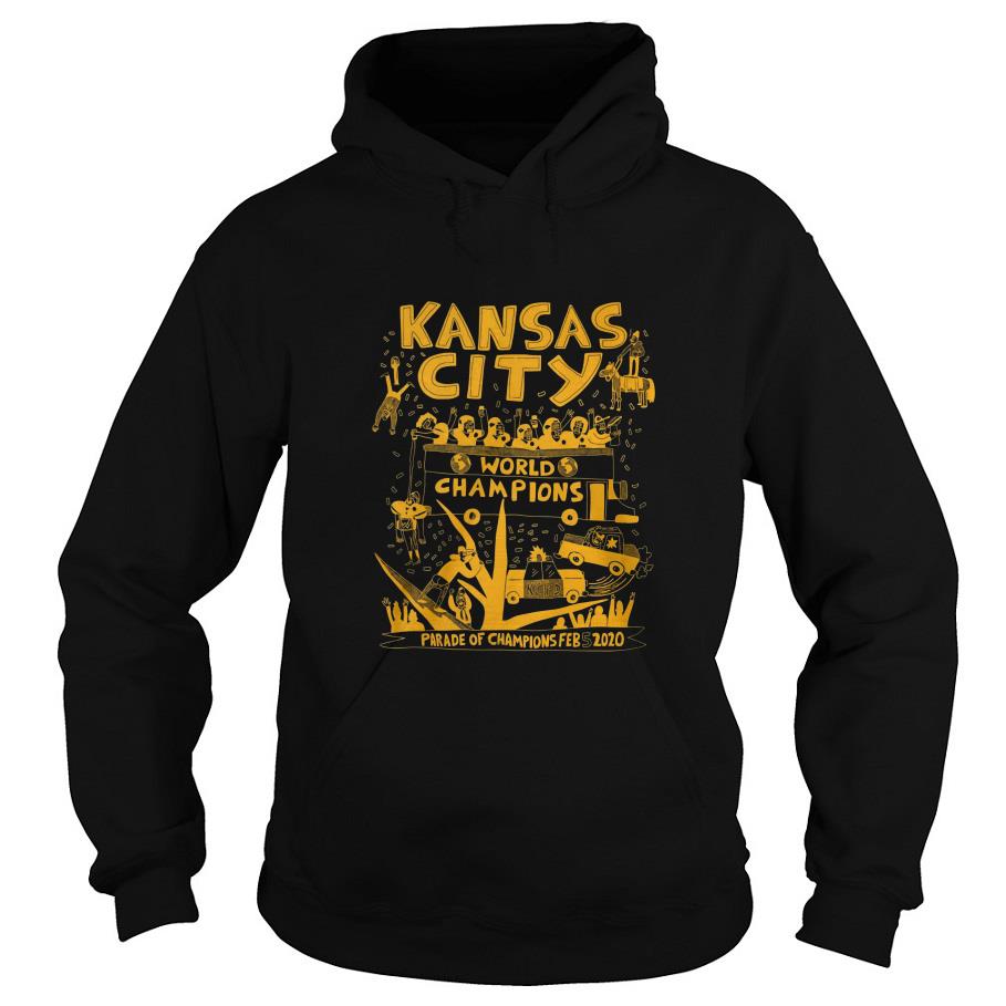 Kansas City World Champions Parade Of Champions Feb 5 2020 Shirt