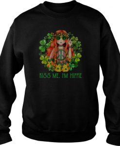 Hippie Girl Kiss Me I'm Hippie Shirt