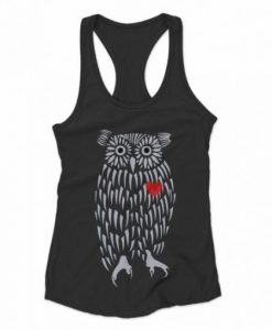 Owl-Heart-Tanktop