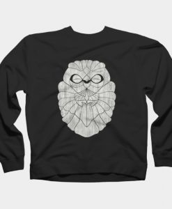 Praying-Owl-White-Sweatshirt