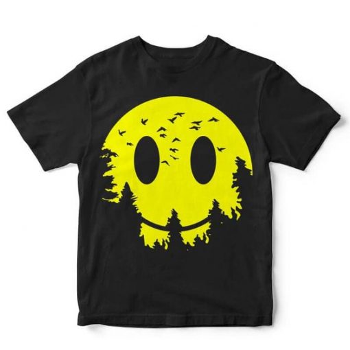 Smiley-Moon-t-shirt