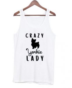Crazy-Yorkie-Lady-Tanktop