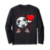 Dabbing-Soccer-Heart-Swetshirt