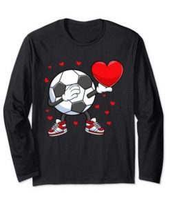Dabbing-Soccer-Heart-Swetshirt