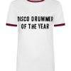 Disco-Drummer-Ringer-T-Shirt