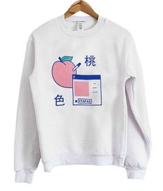 Japanese-Milk-And-Peach-Sweatshirt