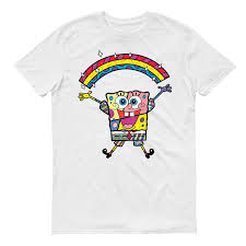 Spongebob-Rainbow-T-Shirt