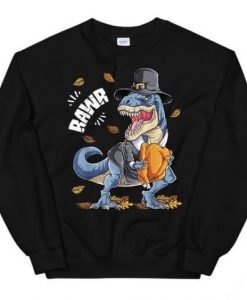 T-Rex-Rawr-sweatshirt