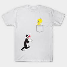 Tweety-And-Sylvester-T-Shirt