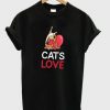 cats-love-t-shirt