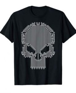 Circuit-Board-Hacker-Skull-Tshirt