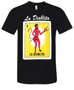 La-Diablita-Loteria-Mexican-Bingo-T-Shirt