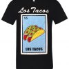 Los-Tacos-Loteria-Mexican-Bingo-T-Shirt