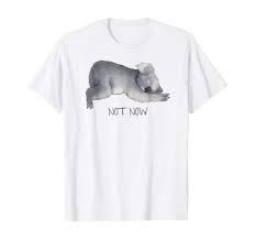 Not-Now-Koala-T-Shirt